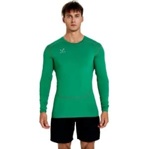 Compressie T-Shirt Heren Lange Mouw Thermisch Ademend Sneldrogend Sport Fitness Hardlopen Training Voetbal Basketbal Crossfit