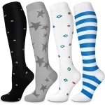 Compressiesokken voor Dames en Heren - Set van 1/7 - 20-30 mmHg - Maat XL - Voor Hardlopen, Atletiek, Crossfit en Vliegreizen