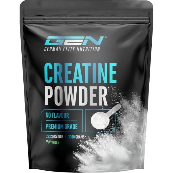Creatine Monohydraat Poeder 1000 g - Microfijne Creatine Monohydraat, zeer goed Oplosbaar en Hoog Gedoseerd - Zonder onnodige Toevoegingen - Vegan - 293 Porties