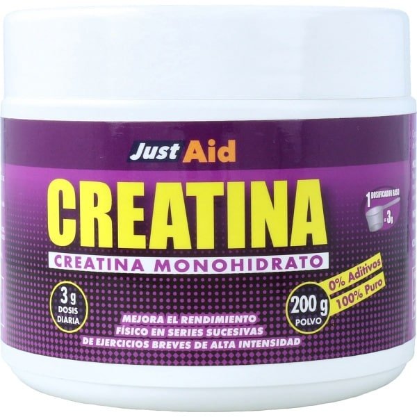 Creatine monohydraat 200 g de poudre|Creatine Monohydrate 200 g of powder|Monohydrate de créatine 200 g de poudre