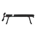 Crivit Halterbank Verstelbaar en Inklapbaar - Fitnessbank voor Krachttraining & Bench Press - Trainingsbank voor Thuisfitness - Max. 220 kg - Fitnessbank Verstelbaar
