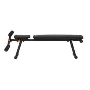 Crivit Halterbank Verstelbaar en Inklapbaar - Fitnessbank voor Krachttraining & Bench Press - Trainingsbank voor Thuisfitness - Max. 220 kg - Fitnessbank Verstelbaar