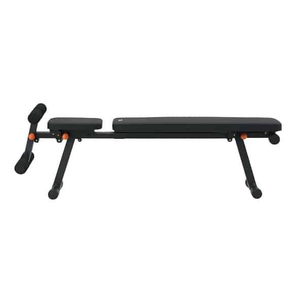 Crivit Halterbank Verstelbaar en Inklapbaar - Fitnessbank voor Krachttraining & Bench Press - Trainingsbank voor Thuisfitness - Max. 220 kg - Fitnessbank Verstelbaar