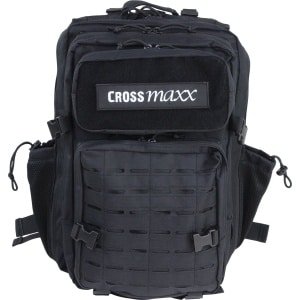 Crossmaxx Tactical Backpack 45L - rugzak voor CrossFit - spatwaterdicht - black