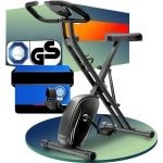 DYNA® Hometrainer Fiets - Hometrainers Fitness - Hometrainer - Zwart - 86cm x 44cm x 117cm