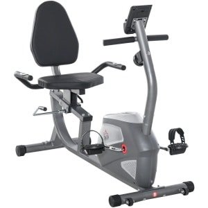 Deniva - Ligfiets - Ligfiets Hometrainer - Verstelbare zitting - 8 Niveaus - LCD Scherm - Magnetisch weerstand - Hartslagmeter