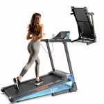 Deniva - Loopband Inklapbaar - 1-13.5 km/u - Walking Pad 3.0 PK - 0-15 % Auto Helling - Loopbanden - Opvouwbaar - LCD Scherm