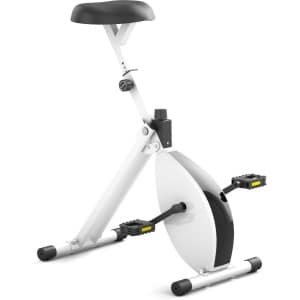 Deskbike - Hometrainer - Stoelfiets - Bureaufiets - Medium - Wit/Wit