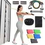 Deuranker Weerstandsband - Gym Bevestiging Thuis - Krachttraining Oefeningen - Veertien Ankerpunten - Nylon Materiaal