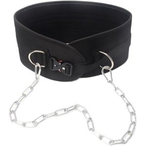 Dipriem Gewichtheffen - Krachttraining Riem - Spieropbouw - Verstelbaar Gesp Systeem - 102 cm