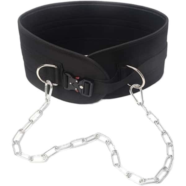 Dipriem Gewichtheffen - Krachttraining Riem - Spieropbouw - Verstelbaar Gesp Systeem - 102 cm