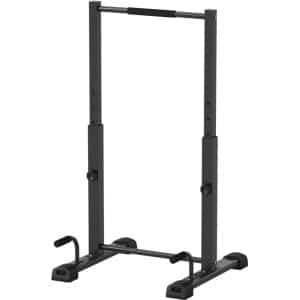 Dipstangen - Dipstation - Parallettes - Opdruksteunen - Dipstang - Calisthenics - Dip bars - Push Up Bars - tot 540 kg - in Hoogte Verstelbaar van 93-117 cm - Fitness - Crossfit - Krachttraining - Zwart
