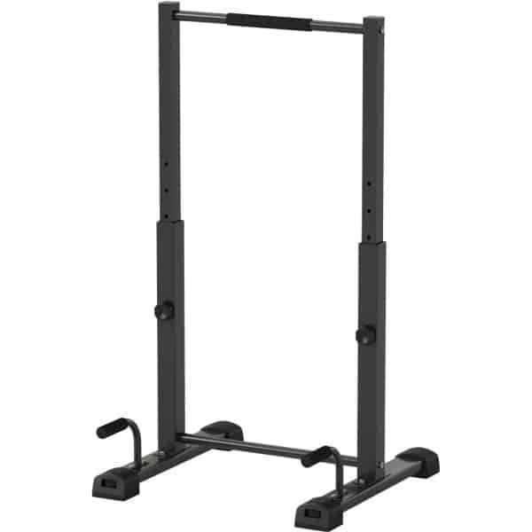 Dipstangen - Dipstation - Parallettes - Opdruksteunen - Dipstang - Calisthenics - Dip bars - Push Up Bars - tot 540 kg - in Hoogte Verstelbaar van 93-117 cm - Fitness - Crossfit - Krachttraining - Zwart