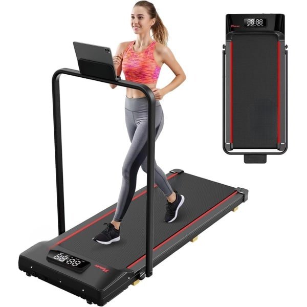 DnA® Loopband Inklapbaar - Loopband Inklapbaar Met Helling - Loopband - Zwart - 113cm x 49cm x 11cm