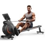 DnA® Roeitrainer - Hometrainer - Roeitrainers - Roeitrainers Inklapbaar - Zwart - 94cm x 21cm x 51cm