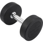 #DoYourFitness set van ronde dumbbells, antislip dumbbells, verchroomde & gekartelde handgreep, trainingsgewichten voor krachttraining & workout, 2,5 kg