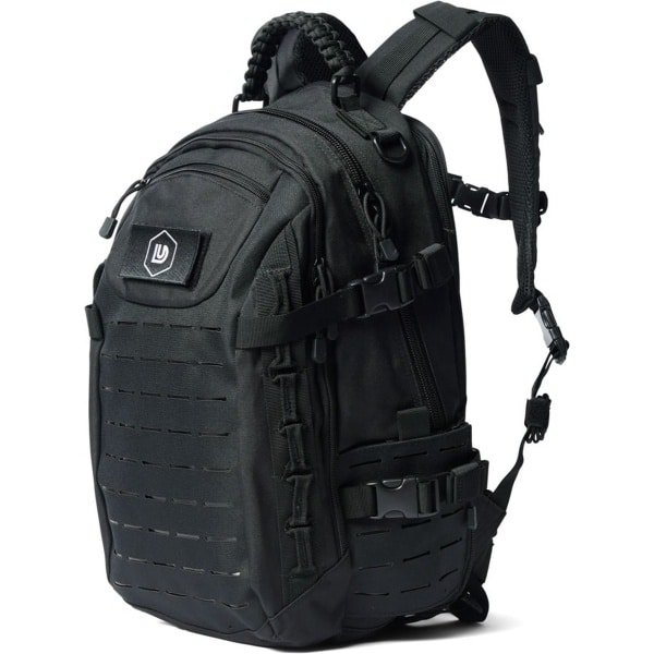 DoubleUnders - Wandelrugzak - Militaire Rugzak - Tactical BackPack - Fitness Tas - Tactische Wandelrugzak - Leger - Sporttas - Crossfit - Wandel - Fitness - Kleur Zwart
