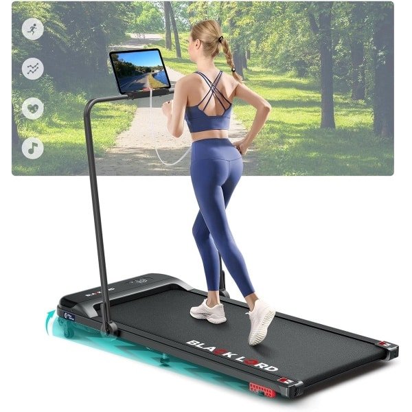 Draagbare 4-in-1 Loopband voor Thuis: Geluidsarm en Ruimtebesparend Fitnessapparaat