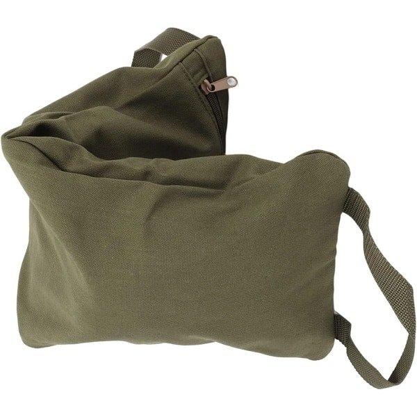 Draagbare Militaire Groene Zandzak voor Yoga, Pilates en Krachttraining - Vulbaar