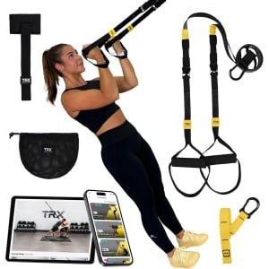Draagbare Suspension Trainer voor Krachttraining - Compact Fitness Systeem voor Thuis en Onderweg met App