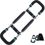 DreamGoods Musclepump - Aanpasbaar van 15 tot 60kg - Alles in één Workout: Borst trainer, Arm trainer, Buikspiertrainer, Rug trainer - Krachttraining Apparaat - Fitness Trainingsapparaat