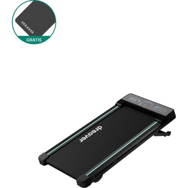 Dreaver Climb - 2 in 1 Loopband Inklapbaar 6KM/U - Inclusief Accessoires - Hardloopband - Treadmill - Wandelband - Walking pad - Voor Thuis
