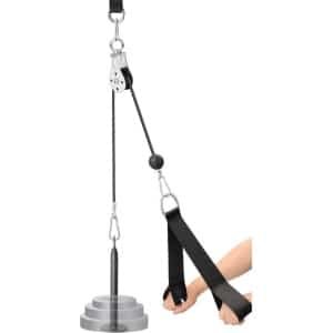 Dripio Home Fitness Kabelsysteem - Pull Fitness - Biceps, Triceps, Borst & Rug Training - Krachttraining - 6-Delig