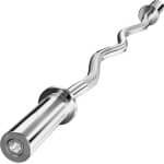 EZ Curl Bar voor Biceps en Triceps - Halterstang voor Krachttraining en Fitness