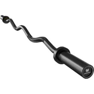 EZ Curl Barbell van 47 inch met hoge capaciteit voor Krachttraining
