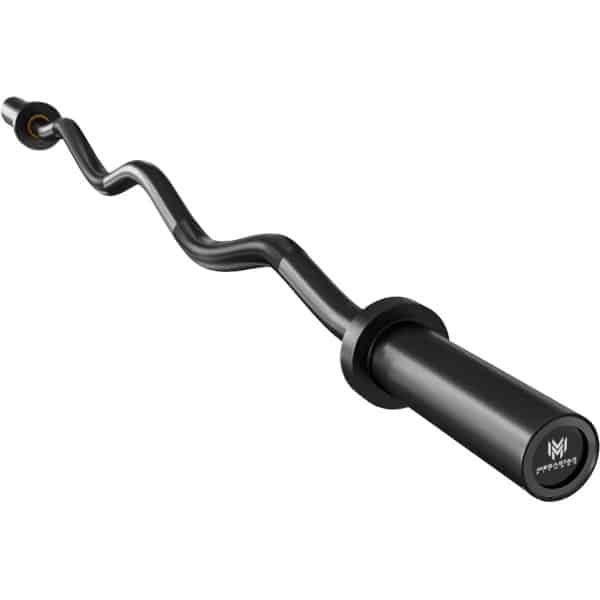 EZ Curl Barbell van 47 inch met hoge capaciteit voor Krachttraining