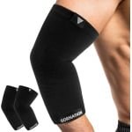Elastische Elleboogbandages voor Compressie en Ondersteuning bij Krachttraining en Fitness - 1 Paar