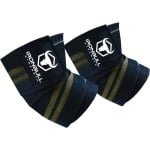 Elastische Elleboogbanden (2 stuks) - 100cm Compressie voor Fitness, Krachttraining en Gewichtheffen - Verstelbare Elleboog Support