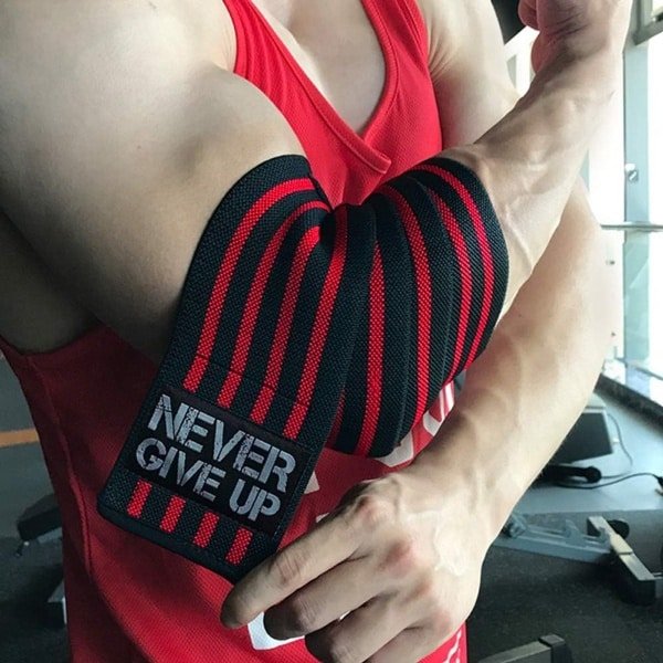 Elastische Elleboogbanden Set voor Krachttraining & Fitness - Stevige Ondersteuning