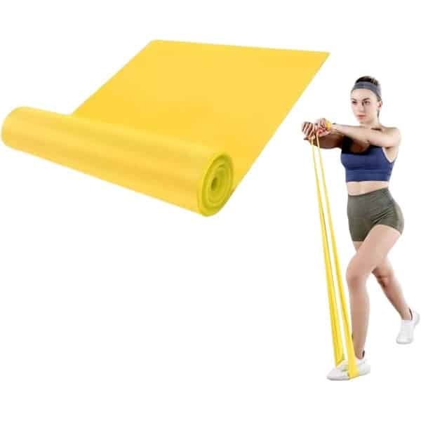 Elastische Fitness Band voor Krachttraining, Yoga en Pilates (200x15 cm)