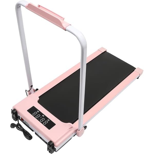 Elektrische Loopband - Thuis Fitnessapparaat - Wandelen Joggen - Inklapbaar Met Afstandsbediening - 122 x 58 x 110 cm - Roze