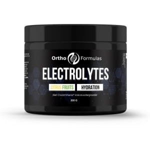 Elektrolyten Poeder - 200 gram - 40 doseringen - Geschikt voor Hyrox, Hardlopen & Crossfit - Citrus fruits