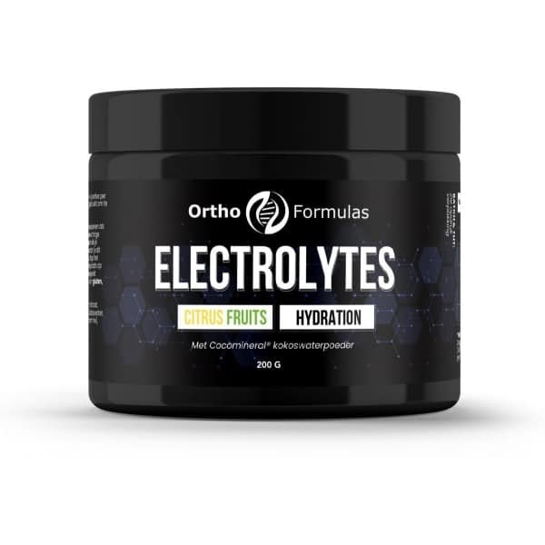 Elektrolyten Poeder - 200 gram - 40 doseringen - Geschikt voor Hyrox, Hardlopen & Crossfit - Citrus fruits