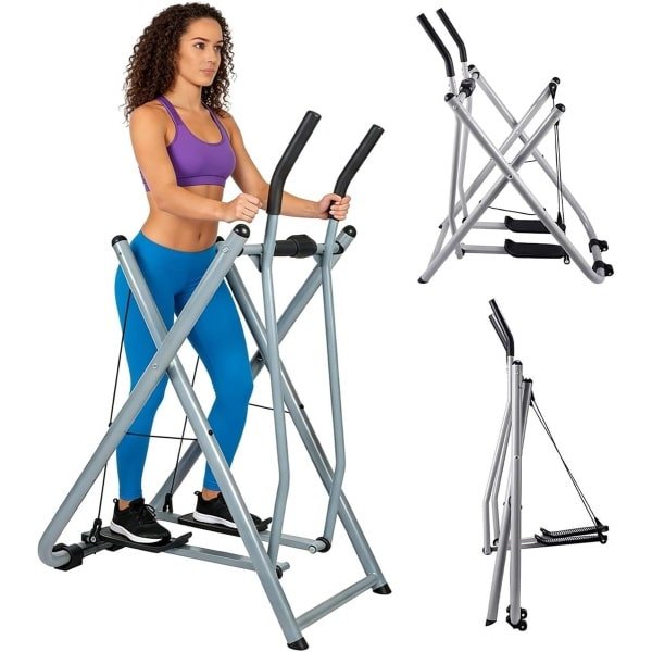 Elliptische Crosstrainer - Full Body Trainer - Thuis Fitness - Opvouwbaar Ontwerp - 111x74x136cm