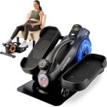 Elliptische Trainer voor Onder het Bureau voor Cardio en Spieropbouw