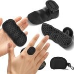 Ergonomische Rubber Gewichtsgrepen voor Krachttraining, Antislip Gym Grips met Palmbescherming voor Deadlifts