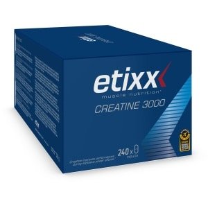 Etixx Creatine 3000 - Muscle Nutrition - Supplementen - 240 tabletten - Voor explosieve krachtinspanningen - Toename spierkracht en -massa - Glutamine - Taurine