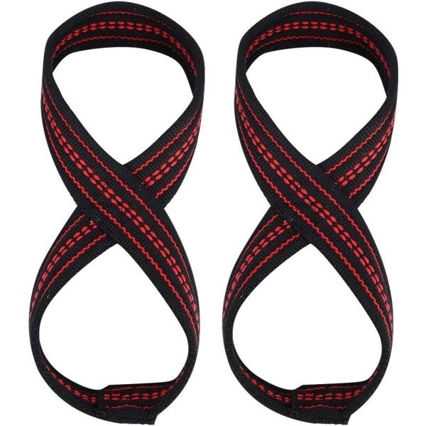 Figuur 8 Gewichthefbanden - Versterkte Polsbanden voor Krachttraining en Fitness