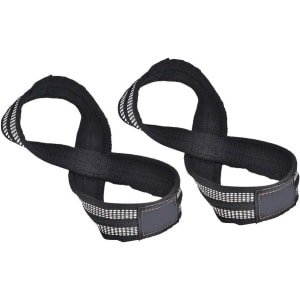 Figuur 8 Gewichthefriemen voor Deadlifts en Pull-ups - Polssteun voor Krachttraining Fitness