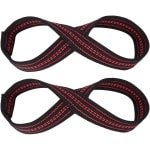 Figuur 8 krachttraining riemen voor polsbescherming en extra grip, 1 paar