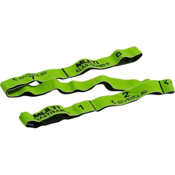 Fitness Elastiek Band 15 kg met 8 Handgrepen voor Krachttraining en Stretching