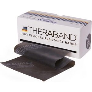 Fitness Elastiek voor Krachttraining en Revalidatie - Zwart