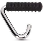 Fitness Handgrepen - Kracht Handvatten - Krachttraining Thuissport - C-vormig Ontwerp - 133 cm Lengte - Zilver