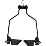 Fitness Kabelmachine Handvatten 3-in-1 Draaibaar voor Krachttraining en Lat Pulldowns