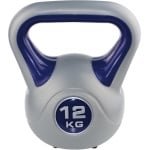 Fitness Kettlebell 12 kg Paars/Grijs voor Krachttraining