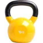 Fitness Kettlebell - Krachtbal Gewicht - Thuis Krachttraining - Integraal Gietijzer - 16kg